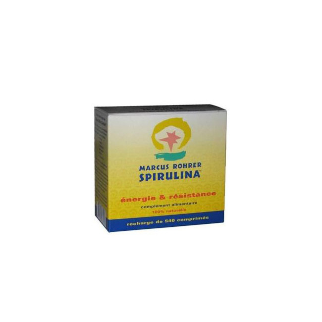 SPIRULINA MARCUS ROHRER 540 COMPRESSE SPIRULINA MARCUS ROHRER 540 COMPRESSE