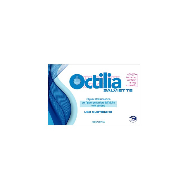 OCTILIA SALVIETTE PERIOCULARI 20 GARZE OCTILIA SALVIETTE PERIOCULARI 20 GARZE