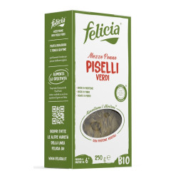 FELICIA BIO MEZZE PENNE PISELLI VERDI 250 G