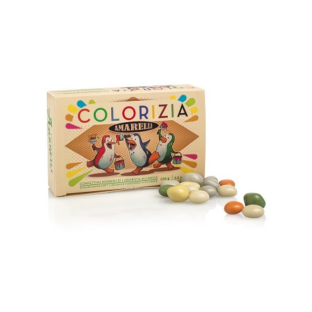 AMARELLI COLORIZIA CONFETTINI MORBIDI DI LIQUIRIZIA ALL'ANICE 100 G
