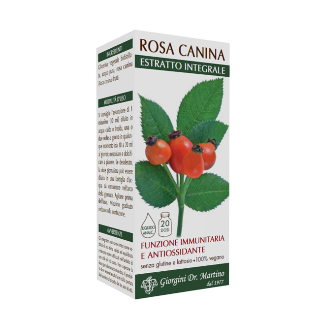ROSA CANINA ESTRATTO INTEGRALE 200 ML ROSA CANINA ESTRATTO INTEGRALE 200 ML