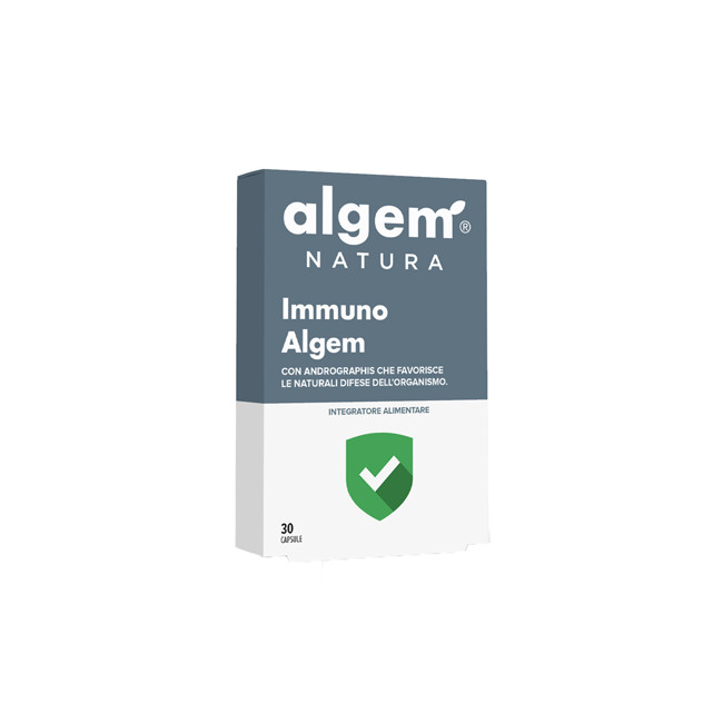IMMUNO ALGEM 30 CAPSULE VEGETALI DA 400 MG IMMUNO ALGEM 30 CAPSULE VEGETALI DA 400 MG