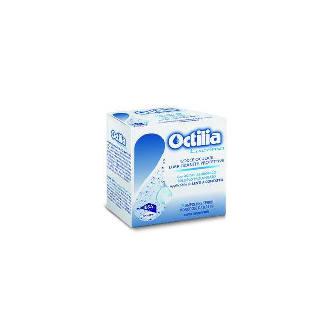 OCTILIA LACRIMA SOLLIEVO PROLUNGATO 20 FLACONCINI MONODOSE 0,35 ML OCTILIA LACRIMA SOLLIEVO PROLUNGATO 20 FLACONCINI MONODOSE 0,35 ML
