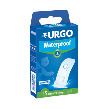 CEROTTO URGO WATERPROOF 15 PEZZI ASSORTITI