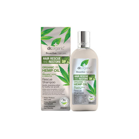 DR ORGANIC HEMP OIL OLIO DI CANAPA RESCUE SHAMPOO RIPARATORE 265 ML DR ORGANIC HEMP OIL OLIO DI CANAPA RESCUE SHAMPOO RIPARATORE 265 ML