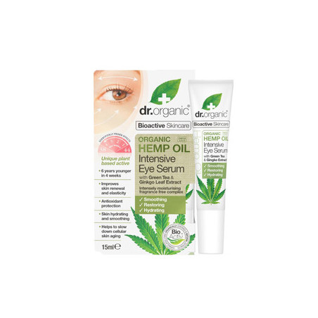 DR ORGANIC HEMP OIL OLIO DI CANAPA EYE SERUM SIERO CONTORNO OCCHI 15 ML DR ORGANIC HEMP OIL OLIO DI CANAPA EYE SERUM SIERO CONTORNO OCCHI 15 ML