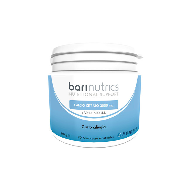 BARINUTRICS CALCIO CITRATO CILIEGIA ITA 90 COMPRESSE BARINUTRICS CALCIO CITRATO CILIEGIA ITA 90 COMPRESSE