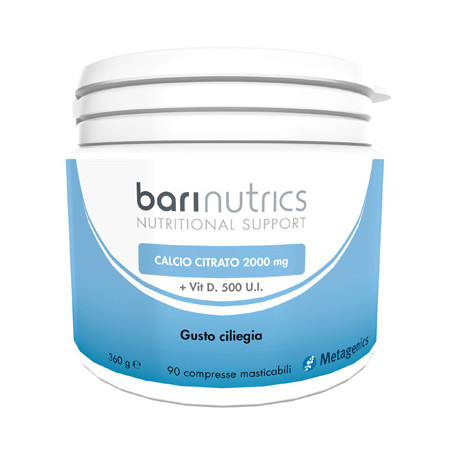BARINUTRICS CALCIO CITRATO CILIEGIA ITA 90 COMPRESSE BARINUTRICS CALCIO CITRATO CILIEGIA ITA 90 COMPRESSE