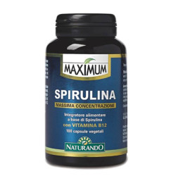 MAXIMUM SPIRULINA 100 CAPSULE ***
