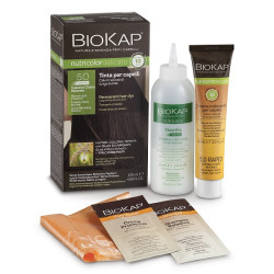 BIOS LINE BIOKAP NUTRICOLOR DELICATO RAPID TINTA 5,0 CASTANO CHIARO NATURALE 135 ML