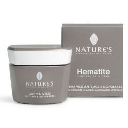 NATURES HEMATITE CREMA VISO ANTIAGE DOPOBARBA