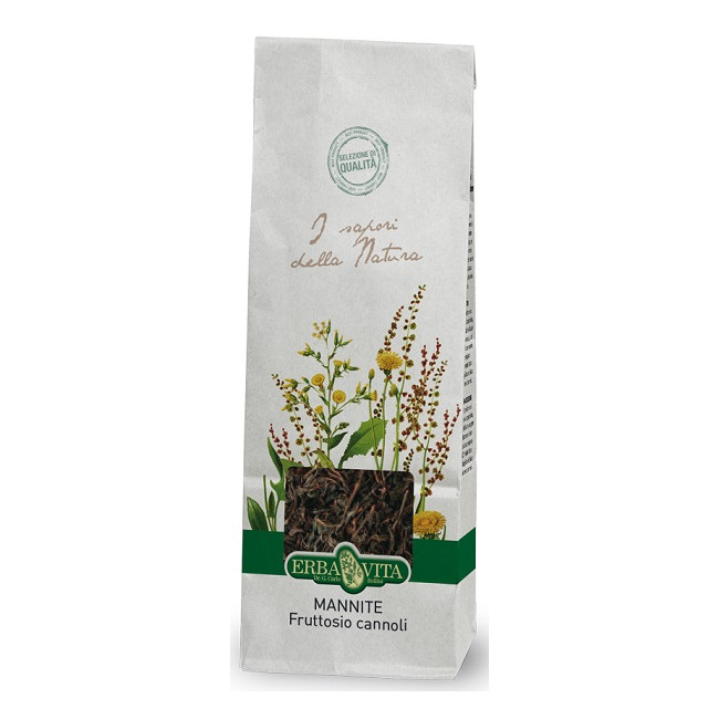 MANNITE FRUTTOSIO CANNOLI 100G MANNITE FRUTTOSIO CANNOLI 100G
