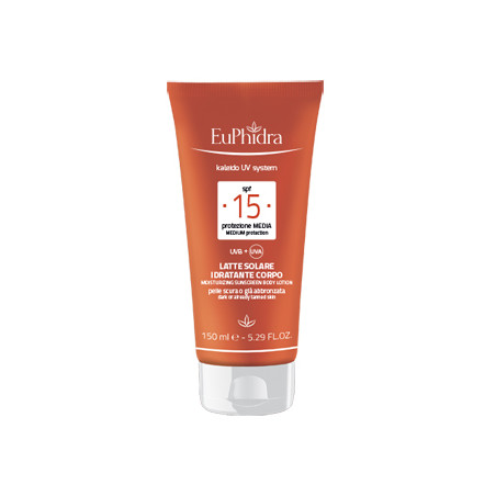 EUPHIDRA KALEIDO UV SYSTEM LATTE SOLARE CORPO 15