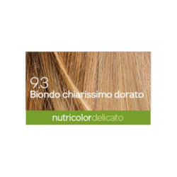 BIOKAP NUTRICOLOR DELICATO 9,3 NEW BIONDO CHIARISSIMO DORATO TINTA 140 ML