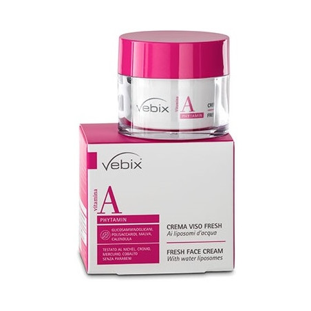 VEBIX PHYTAMIN CREMA VISO FRESH AI LIPOSOMI D'ACQUA 50 ML VEBIX PHYTAMIN CREMA VISO FRESH AI LIPOSOMI D'ACQUA 50 ML