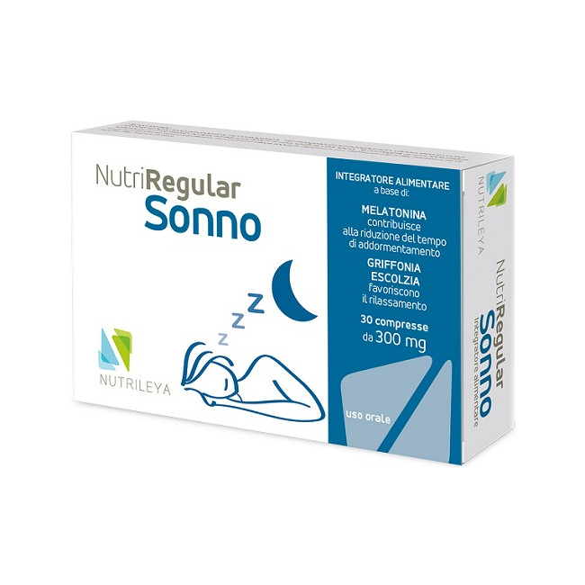 NUTRIREGULAR SONNO 30 COMPRESSE NUTRIREGULAR SONNO 30 COMPRESSE