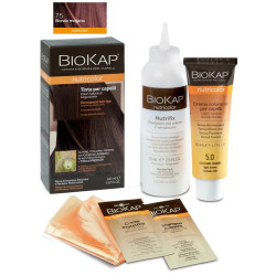 BIOKAP NUTRICOLOR 7,5 NEW BIONDO MOGANO TINTA TUBO + FLACONE