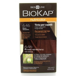 BIOKAP NUTRICOLOR 6,46 ROSSO VENEZIANO TINTA TUBO + FLACONE