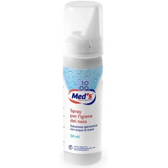 MEDS SPRAY IPERTONICO ACQUA NASO 50 ML MEDS SPRAY IPERTONICO ACQUA NASO 50 ML