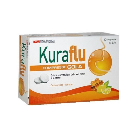 KURAFLU GOLA LIMONE/MIELE 20 COMPRESSE