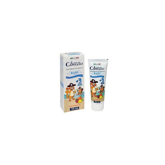 PASTA CAPITANO DENTIFRICIO BABY T FRU 75 ML PASTA CAPITANO DENTIFRICIO BABY T FRU 75 ML
