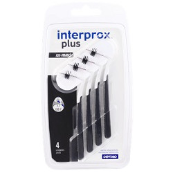 INTERPROX PLUS XX MAXI NERO 4 PEZZI
