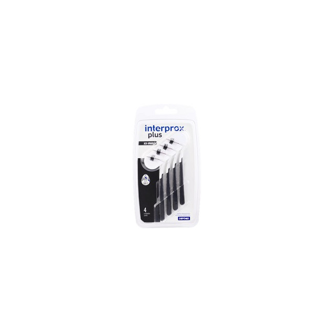 INTERPROX PLUS XX MAXI NERO 4 PEZZI INTERPROX PLUS XX MAXI NERO 4 PEZZI
