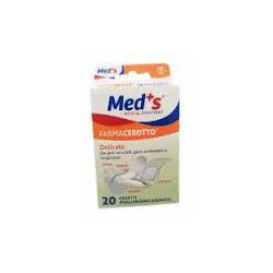 CEROTTO MEDS STRIPS DELICATO TESSUTO NON TESSUTO ASSORTITI 20 PEZZI