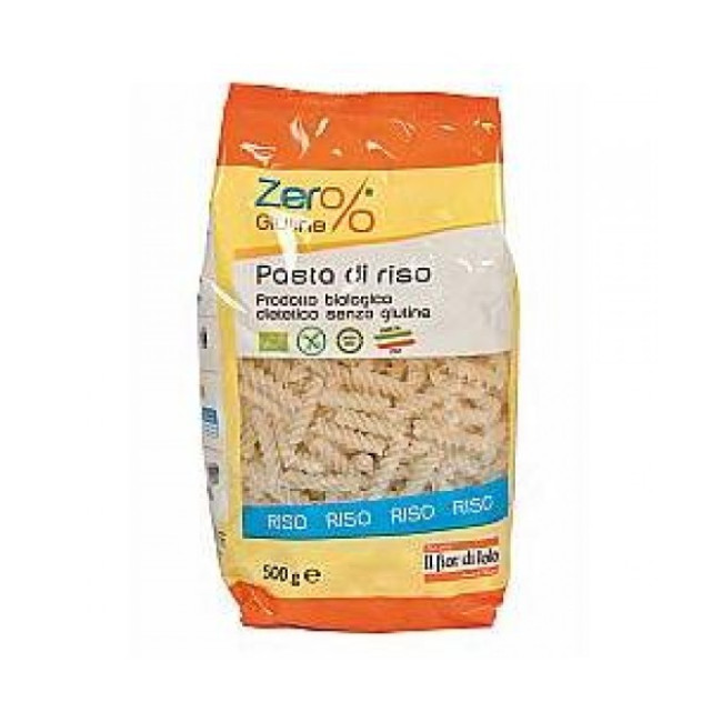 ZERO% GLUTINE PASTA RISO FUSILLI SENZA GLUTINE BIO 500 G ZERO% GLUTINE PASTA RISO FUSILLI SENZA GLUTINE BIO 500 G