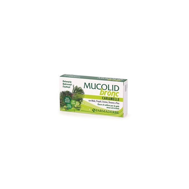 MUCOLID BRONC 24 CARAMELLE MUCOLID BRONC 24 CARAMELLE