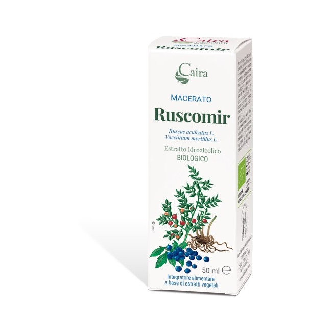 CAIRA RUSCOMIR MACERATO IDROALCOLICO BIO GOCCE 50 ML CAIRA RUSCOMIR MACERATO IDROALCOLICO BIO GOCCE 50 ML