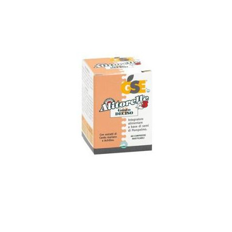 GSE ALITORELLE 3 INTEGRATORE ALIMENTARE GUSTO DECISO 60 COMPRESSE 27G*
