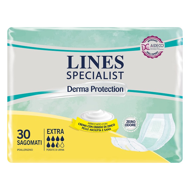 LINES SPECIALIST PANNOLONE SAGOMATO EXTRA X 30 FARMA LINES SPECIALIST PANNOLONE SAGOMATO EXTRA X 30 FARMA