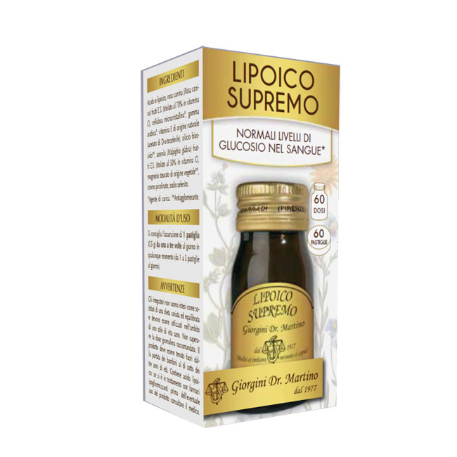 LIPOICO SUPREMO 60 PASTIGLIE