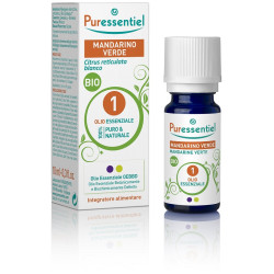 PURESSENTIEL MANDARINO VERDE OLIO ESSENZIALE BIO 10 ML