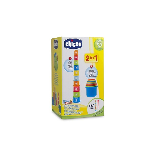 Chicco Gioco Set Cubi Impilabili Chicco Gioco Set Cubi Impilabili