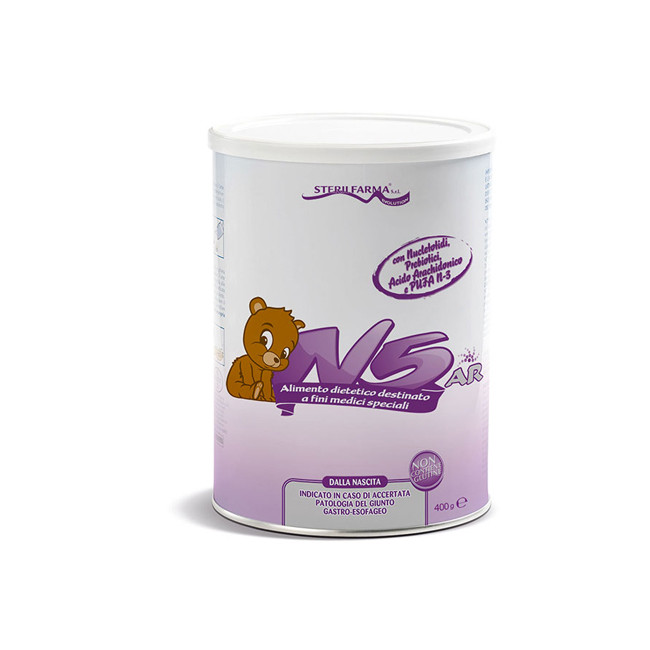 N5 AR ALIMENTO DIETETICO PER LATTANTI 400 G N5 AR ALIMENTO DIETETICO PER LATTANTI 400 G