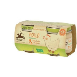 OMOGENEIZZATO DI POLLO BABY FOOD BIO 2 X 80 G