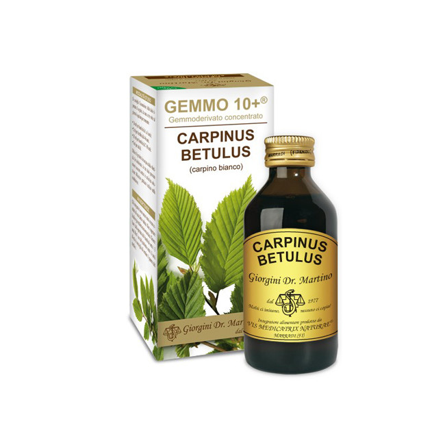 GEMMO 10+ CARPINO BIANCO 100 ML LIQUIDO ANALCOLICO GEMMO 10+ CARPINO BIANCO 100 ML LIQUIDO ANALCOLICO