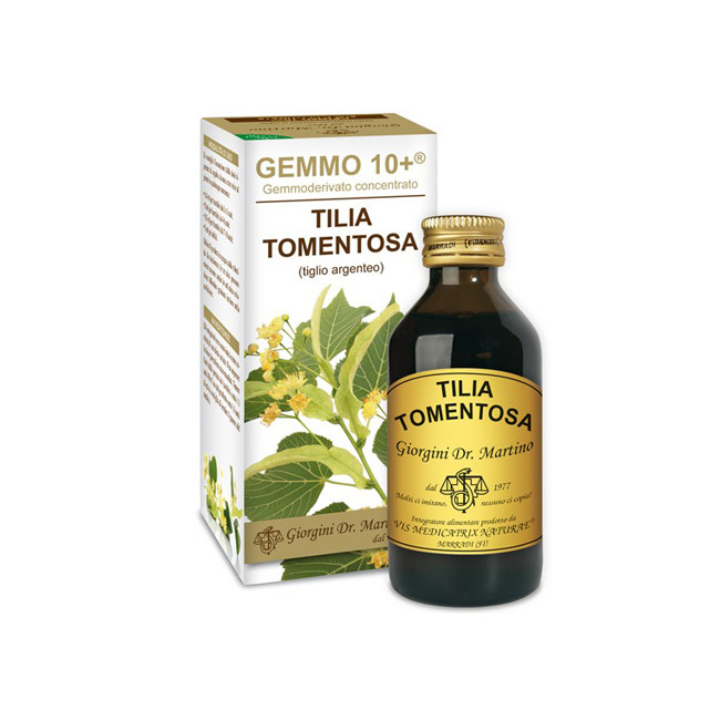 GEMMO 10+ TIGLIO ARGENTEO LIQUIDO ANALCOLICO 100 ML