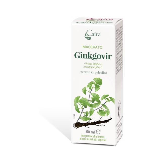 CAIRA GINKGOVIR MACERATO IDROALCOLICO GOCCE 50 ML CAIRA GINKGOVIR MACERATO IDROALCOLICO GOCCE 50 ML