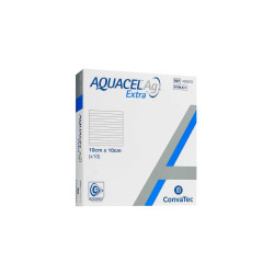 MEDICAZIONE IN HYDROFIBER E IONI ARGENTO INTESSUTA IN LYOCELL AQUACEL AG EXTRA DRS 20X30CM 5 PEZZI