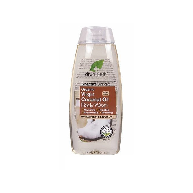 DR ORGANIC COCONUT OIL COCCO BODY WASH DETERGENTE CORPO 250 ML