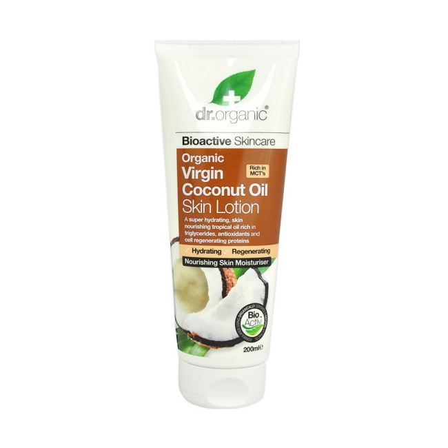 DR ORGANIC COCONUT OIL COCCO SKIN LOTION LOZIONE CORPO 200 ML DR ORGANIC COCONUT OIL COCCO SKIN LOTION LOZIONE CORPO 200 ML
