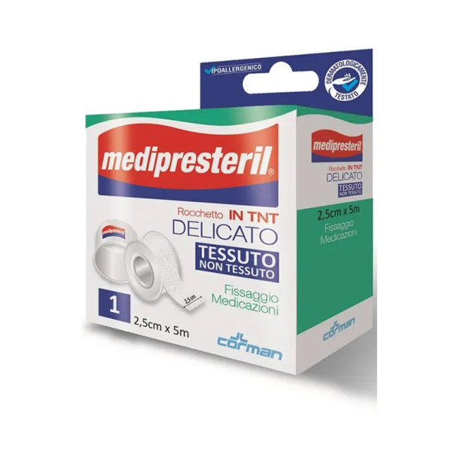 CEROTTO MEDIPRESTERIL DISPENSER TESSUTO NON TESSUTO 5X250CM CEROTTO MEDIPRESTERIL DISPENSER TESSUTO NON TESSUTO 5X250CM