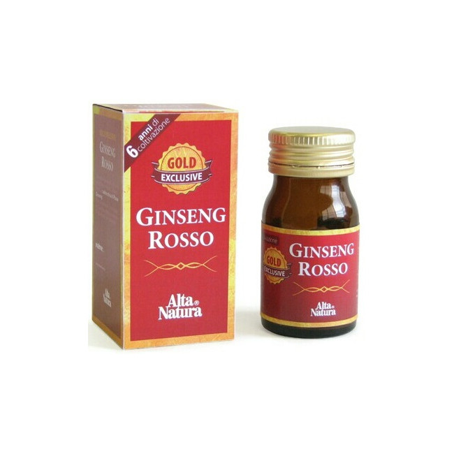 GINSENG ROSSO GOLD EXCLUSIVE 30 COMPRESSE GINSENG ROSSO GOLD EXCLUSIVE 30 COMPRESSE