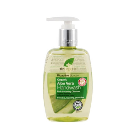 DR ORGANIC ALOE VERA HANDWASH SAPONE LIQUIDO MANI 250 ML DR ORGANIC ALOE VERA HANDWASH SAPONE LIQUIDO MANI 250 ML