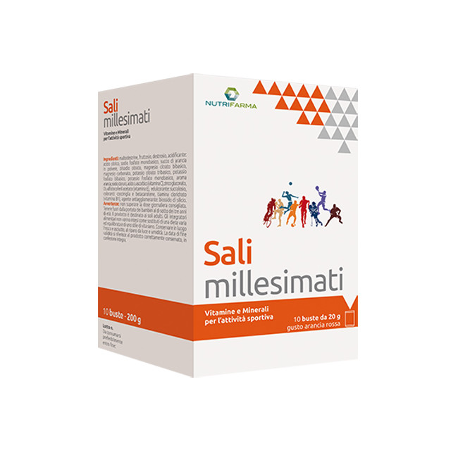 SALI MILLESIMATI 10 BUSTINE 20 G SALI MILLESIMATI 10 BUSTINE 20 G