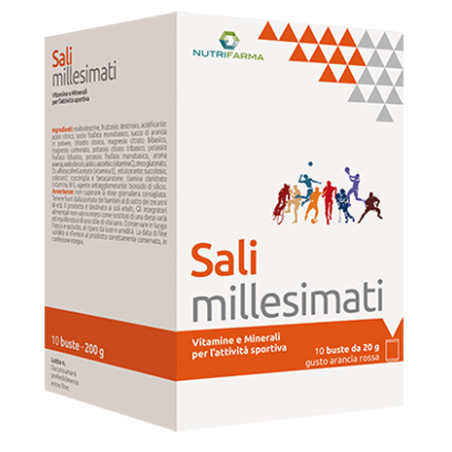 SALI MILLESIMATI 10 BUSTINE 20 G
