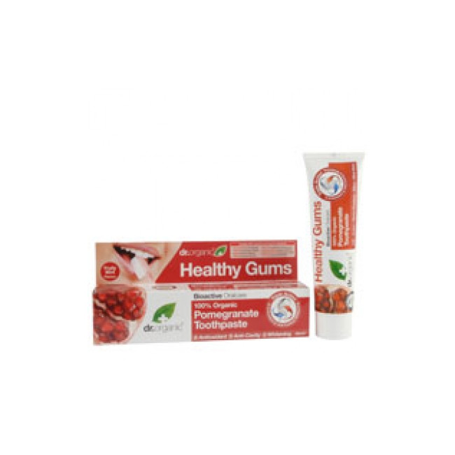 DR ORGANIC POMEGRANATE MELOGRANO TOOTHPASTE DENTIFRICIO 100 ML